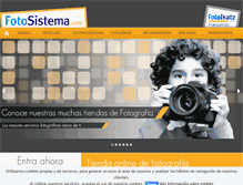 Tablet Screenshot of fotosistema.com